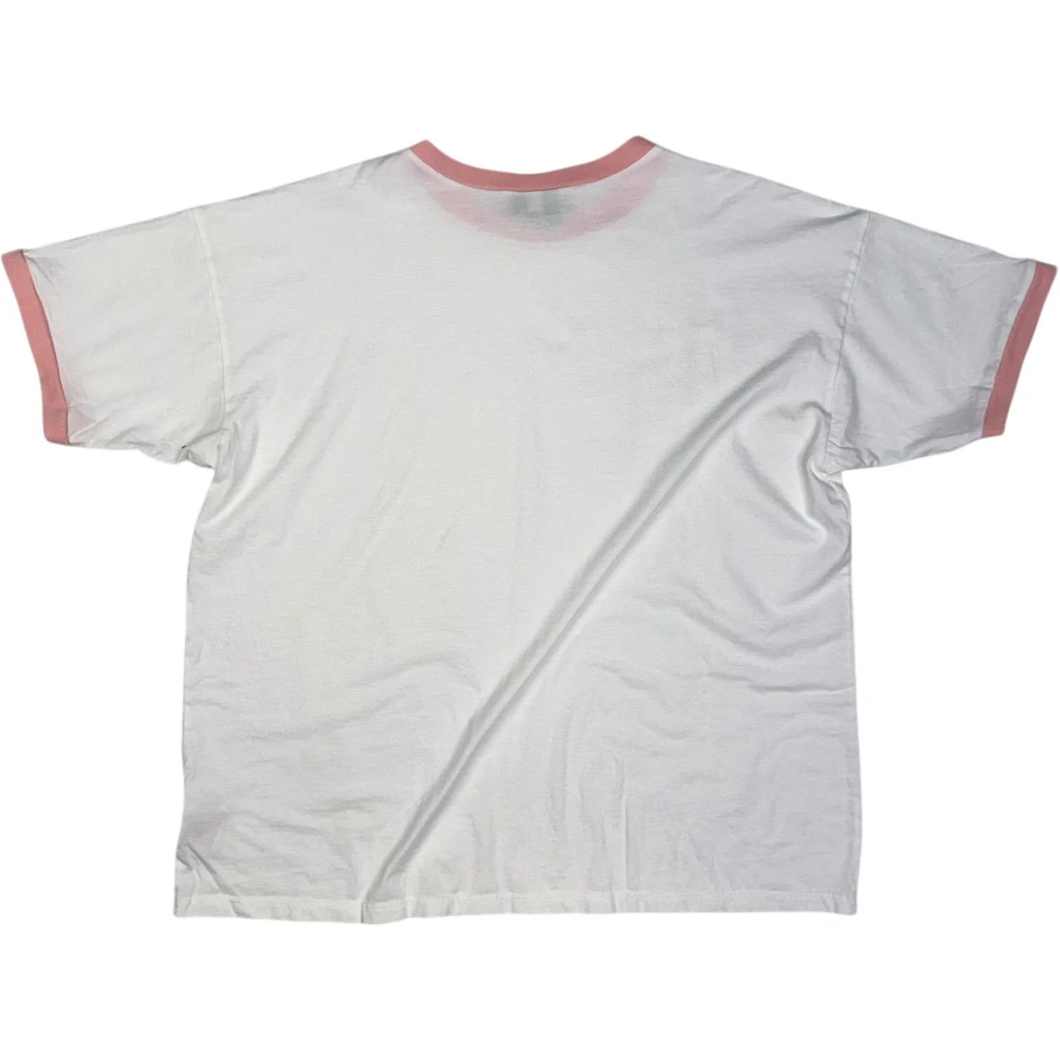 Ringer Tee Pale Pink - Image 2