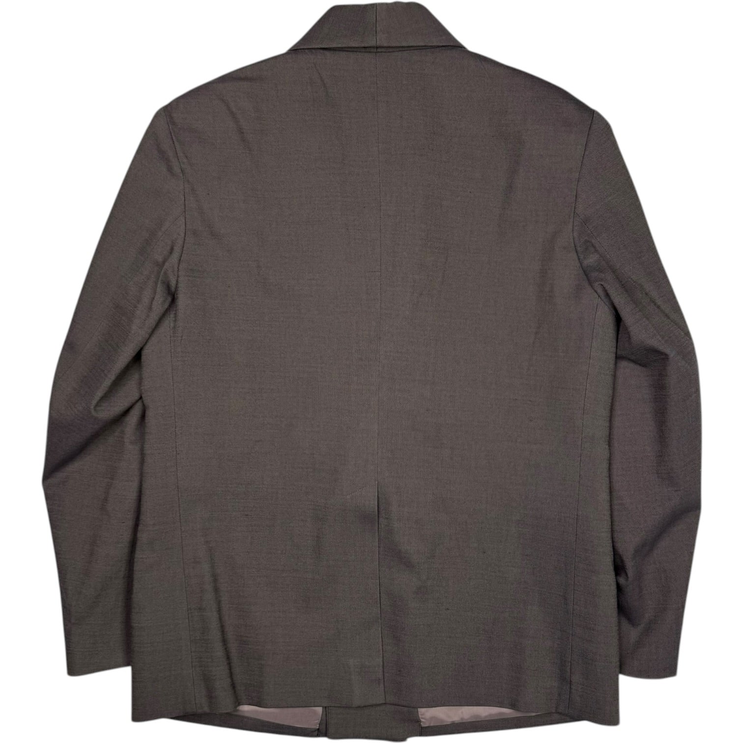 Double Breasted Shawl Blazer Shark - Image 2