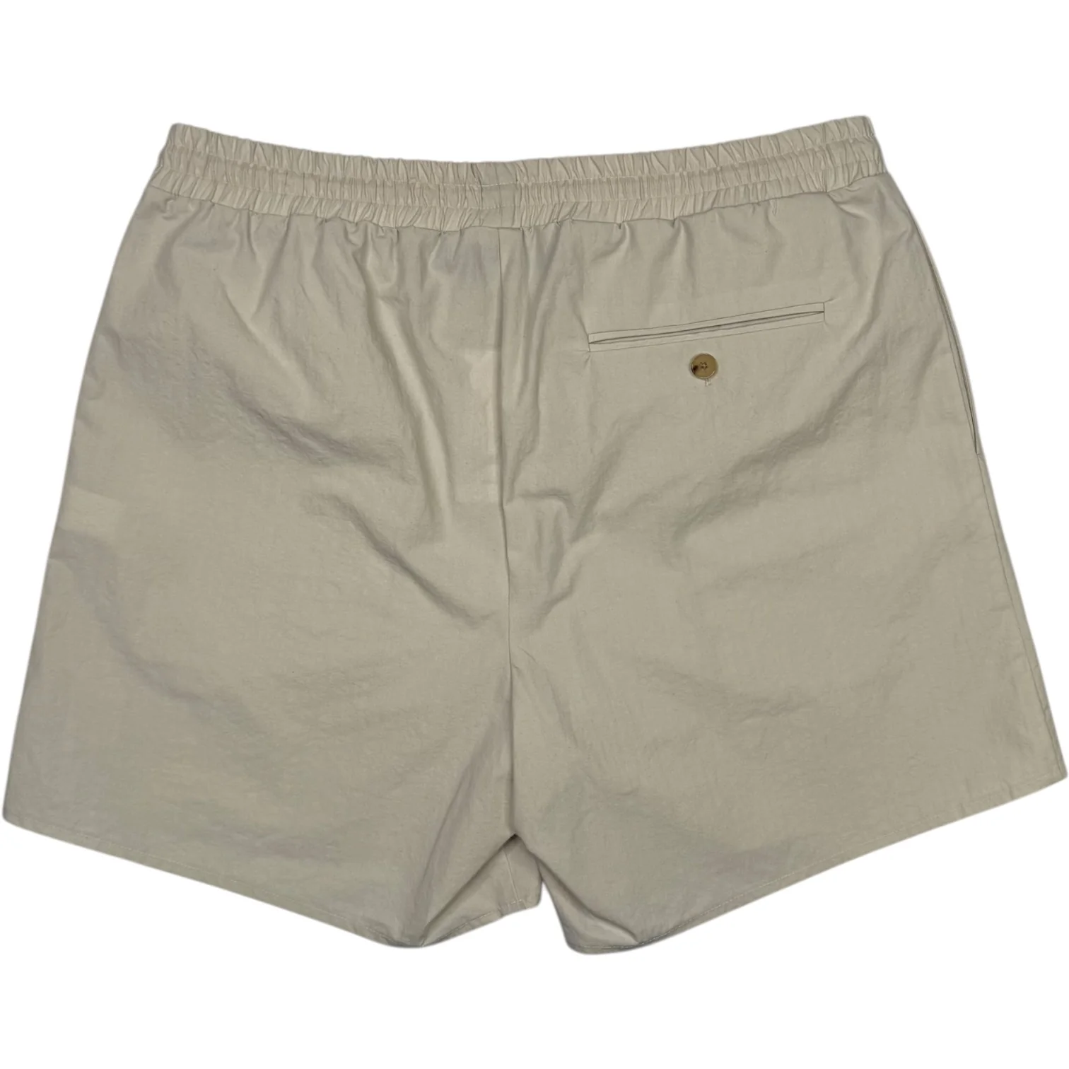 Vented Drawstring Shorts Oyster - Image 2