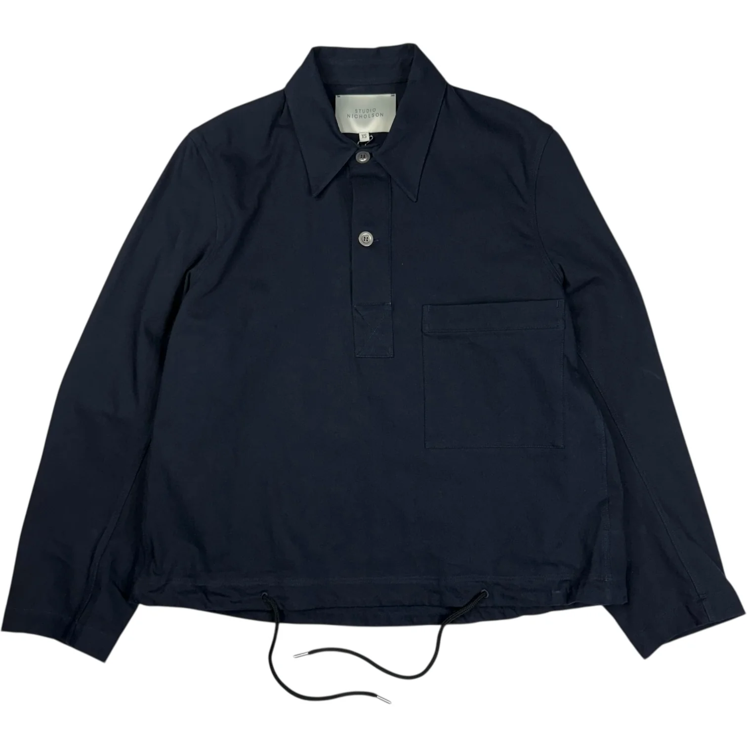 Stowe Slub Cotton Twill Indigo - Image 2