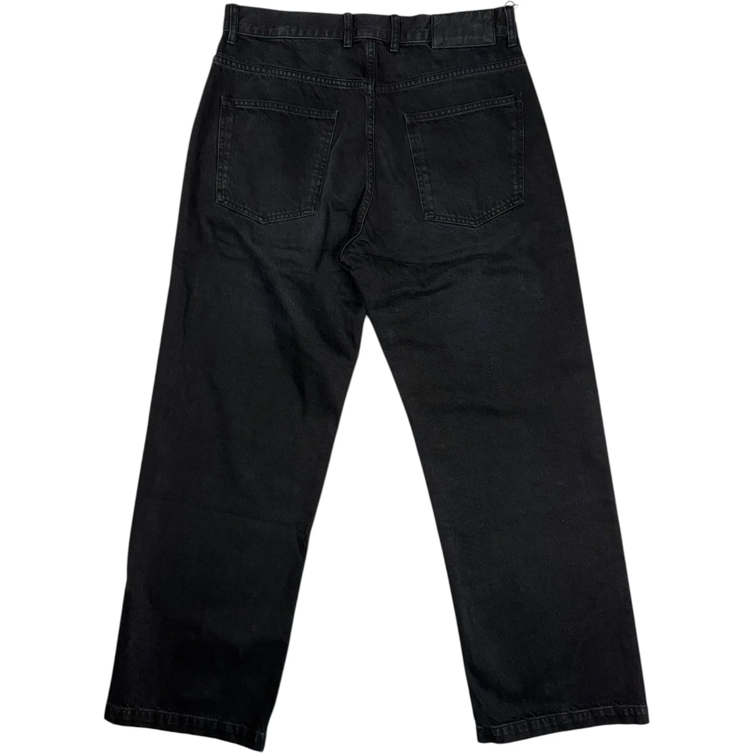 Straight Cut Jeans Faded Black - Image 2