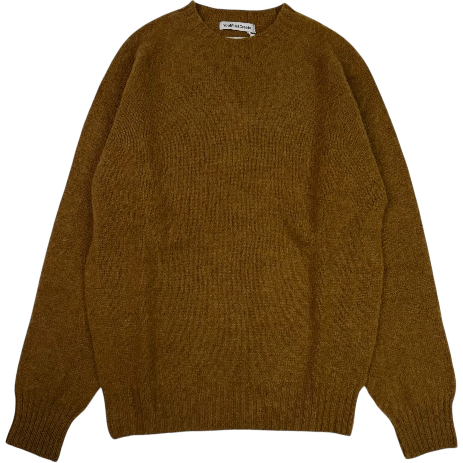 Suedehead Lambswool Sweater Brown