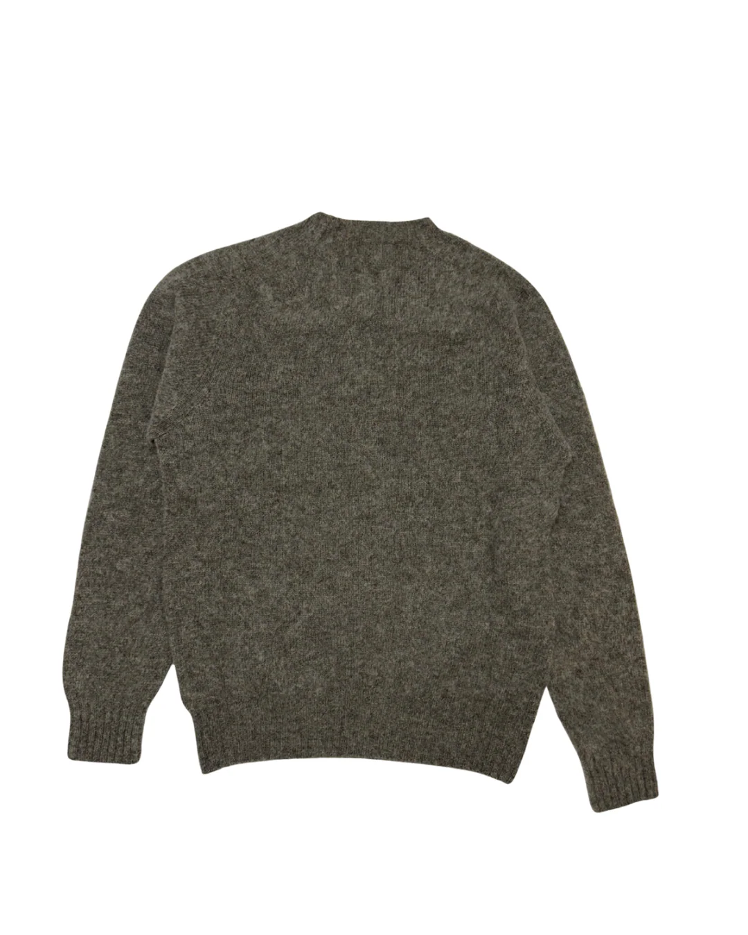Suedehead Raglan Sweater Brown Brushed Lambswool - Image 2
