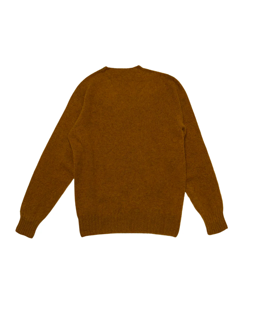 Suedehead Raglan Sweater Orange Brushed Lambswool - Image 2