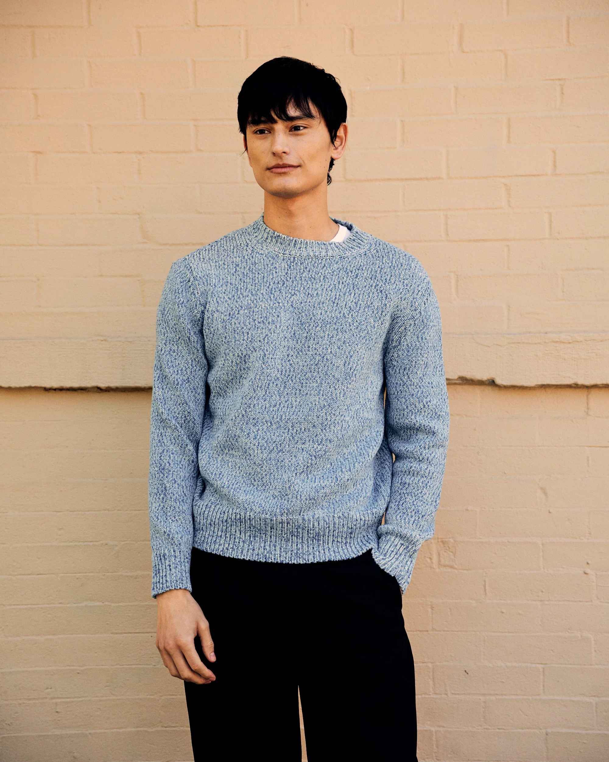 Frederik Sweater Blue - Image 3