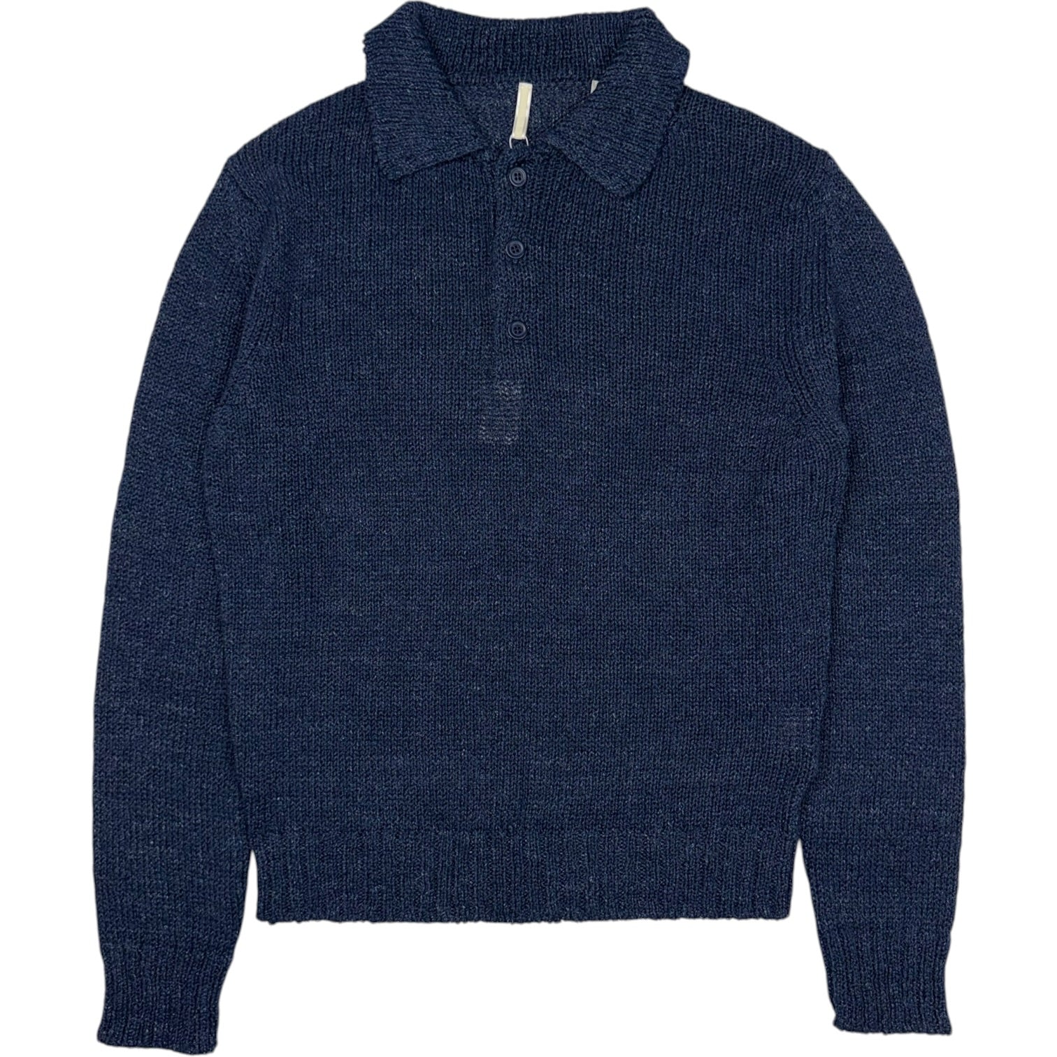 Linen Polo Navy