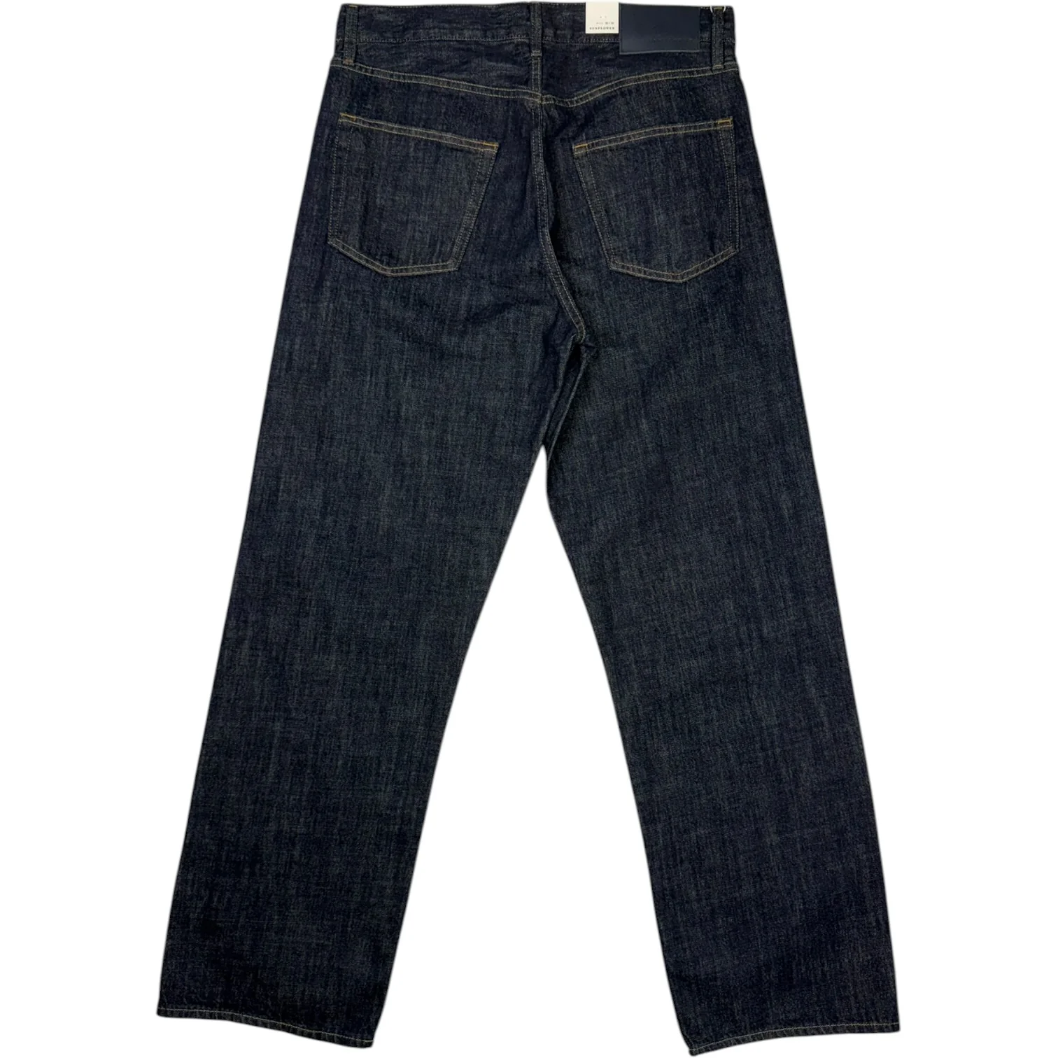 Loose Fit Simple Rinse Blue Denim - Image 2