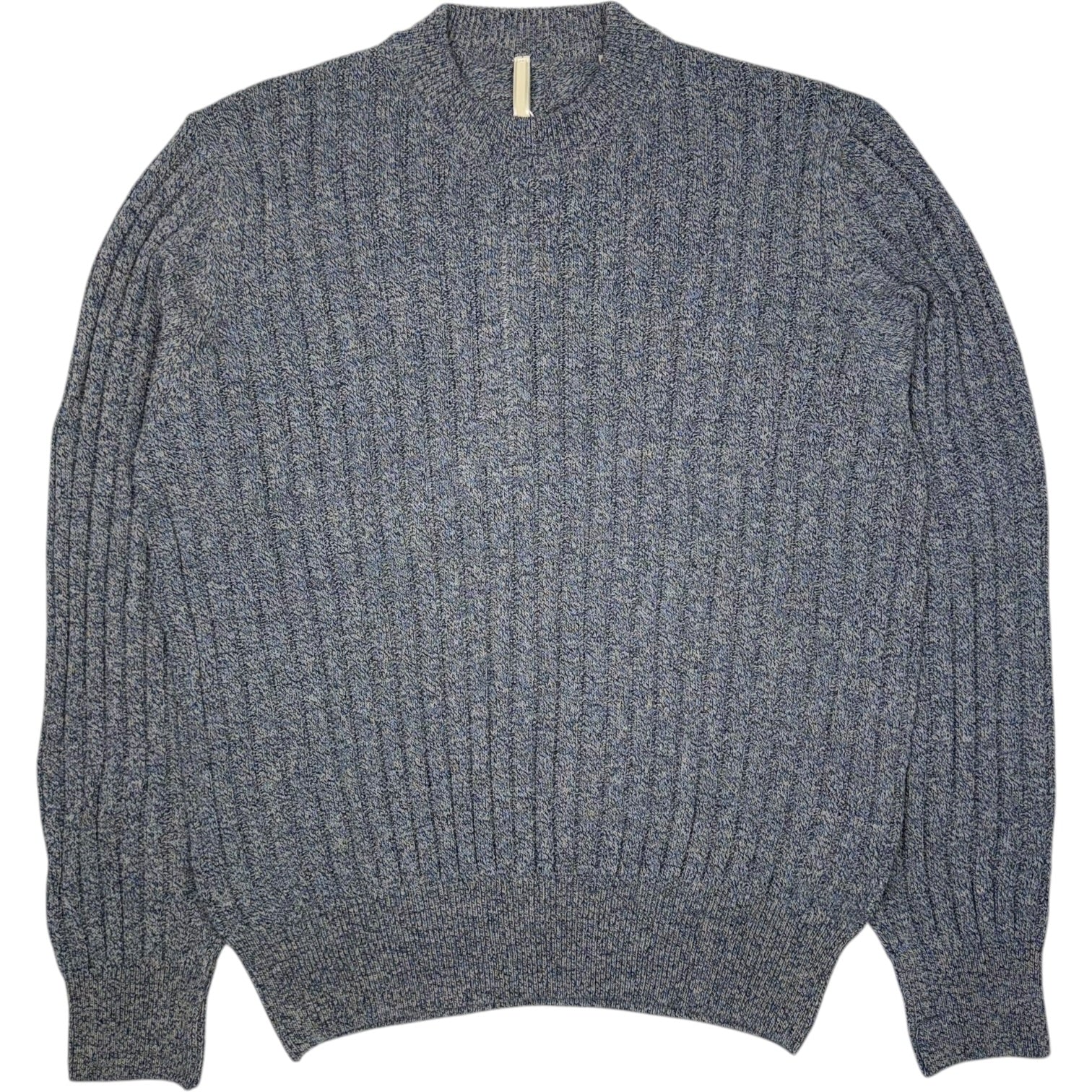 Moon Linen Sweater Blue Moulines