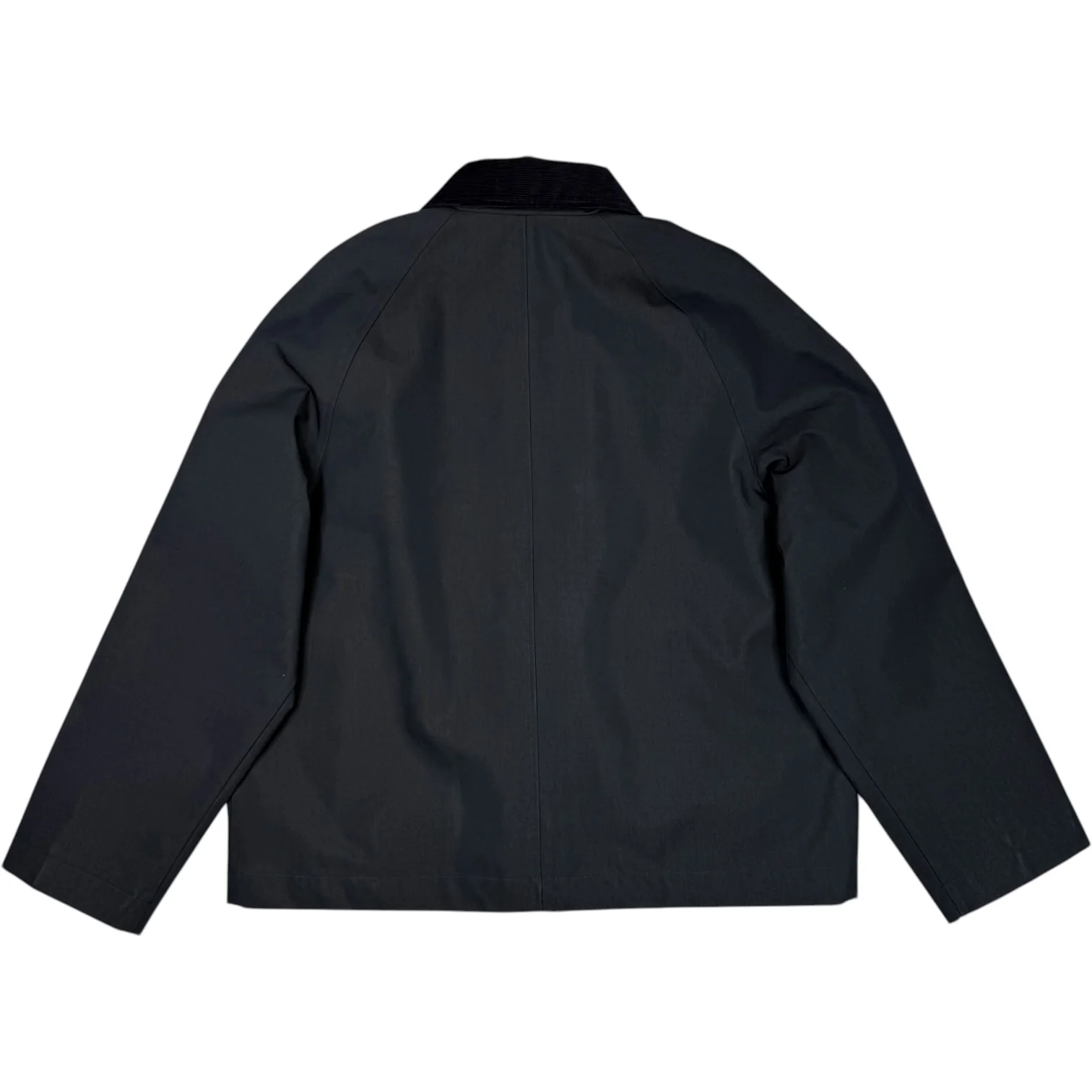Short Raglan Coat Navy - Image 4