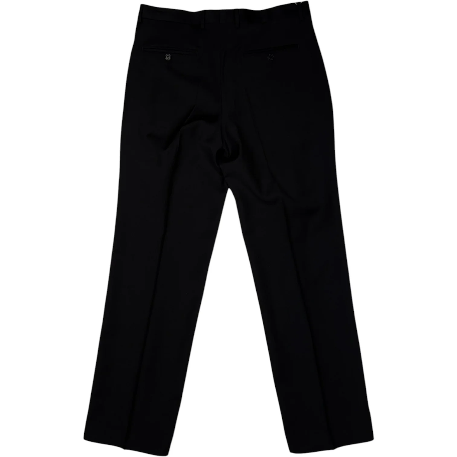 Show Trouser Tropical Wool Black Trousers - Image 2