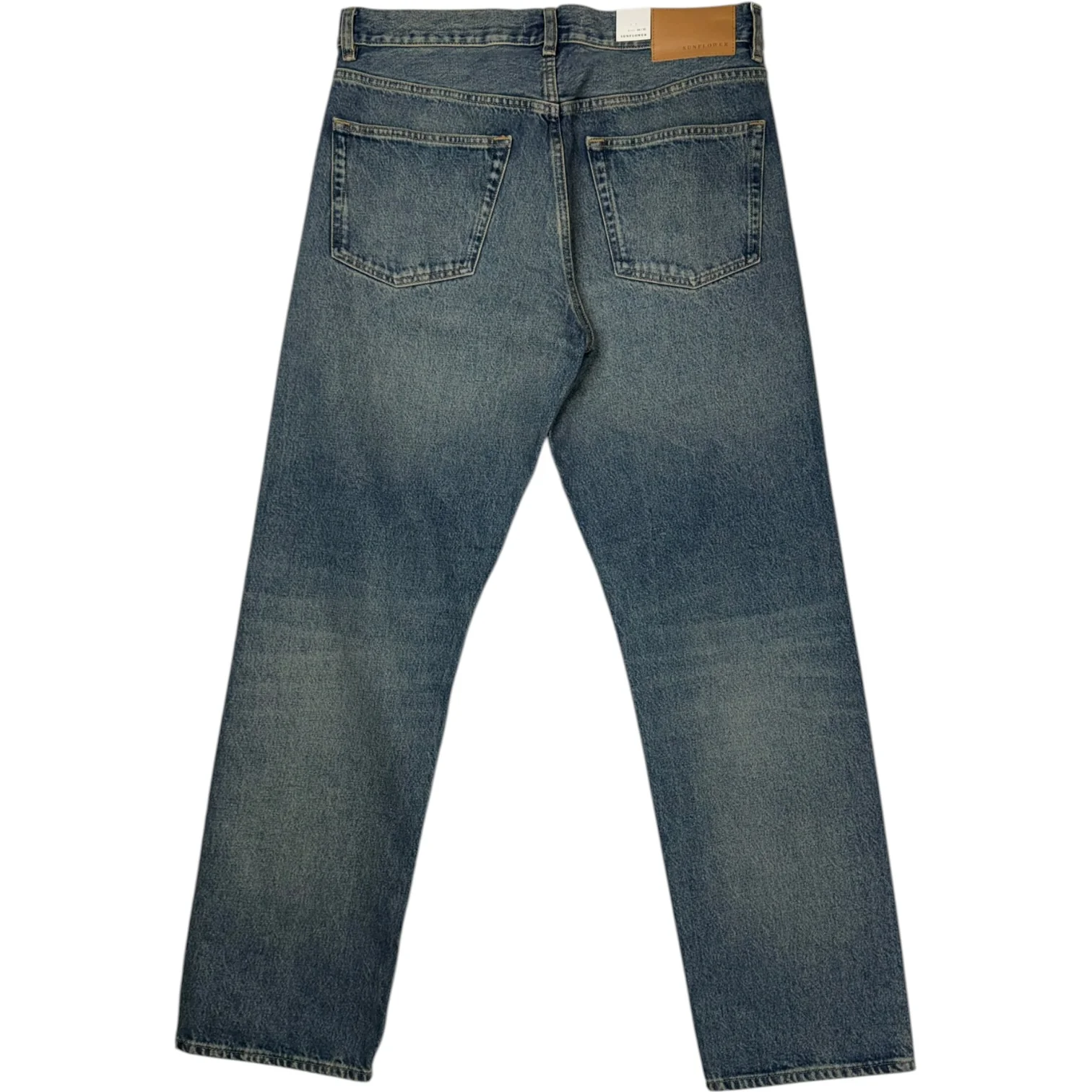 Standard Fit Dark Blue Vintage Denim - Image 2