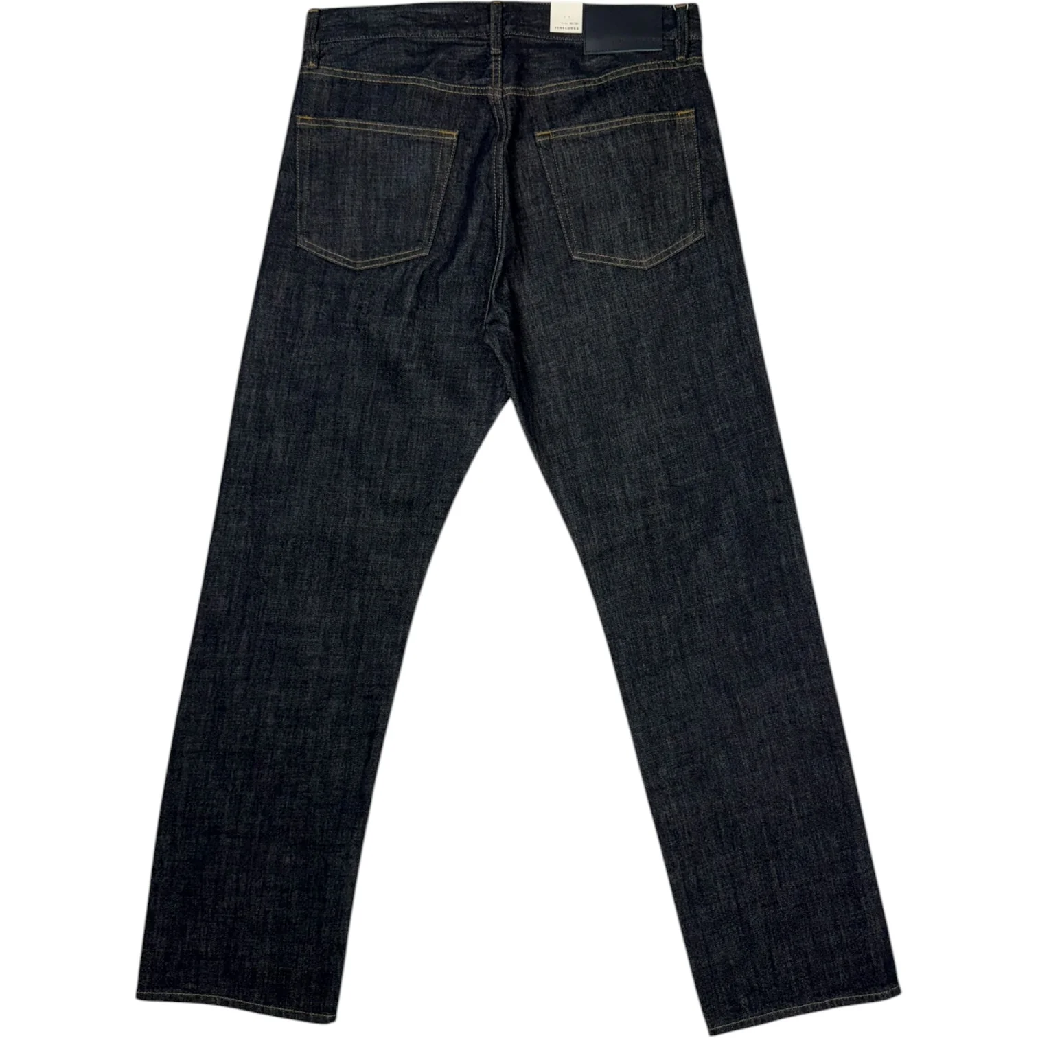 Tapered Fit Simple Rinse Blue Denim - Image 2