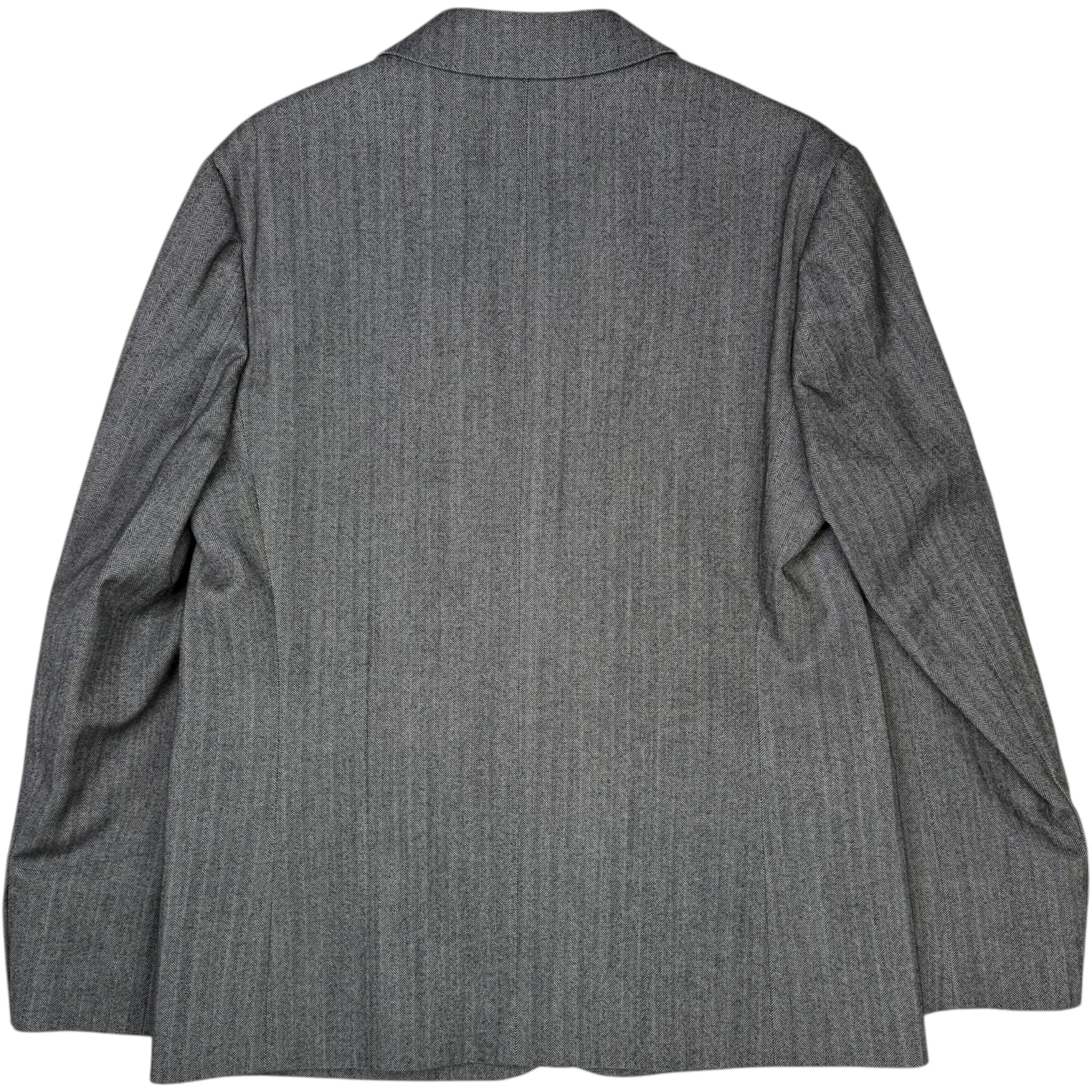 Timo Blazer Black Melange Wool - Image 2