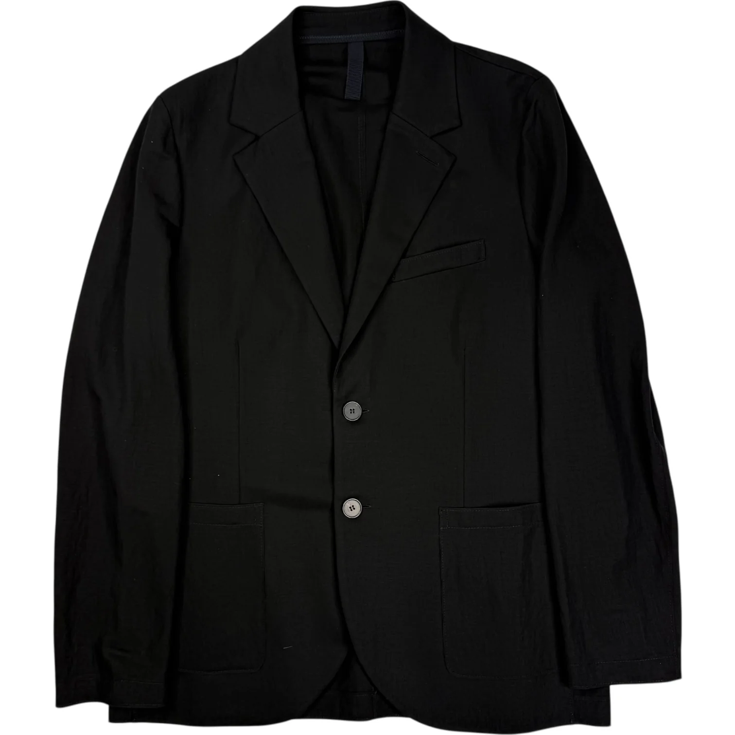 Travel Blazer Black Rayon