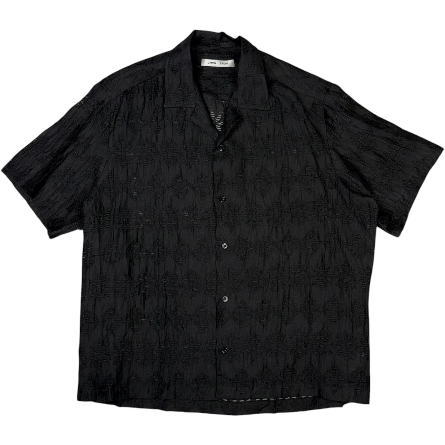 Ture Short Sleeve Shirt Black - Image 2