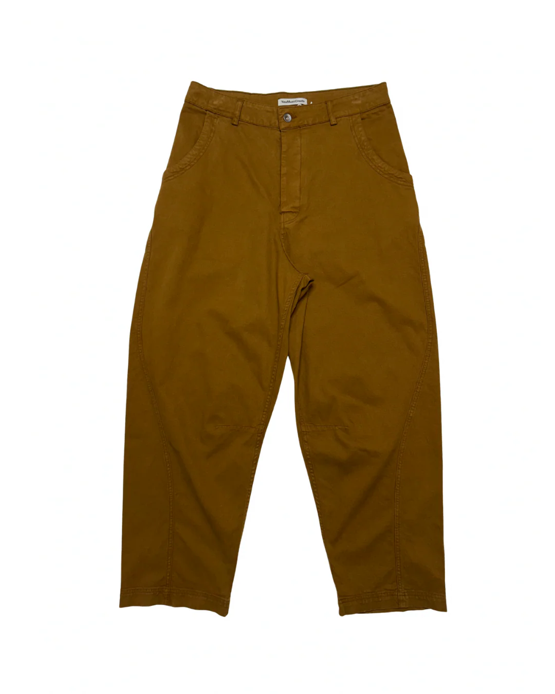 Twisted Seam Jeans Clay Cotton Blend