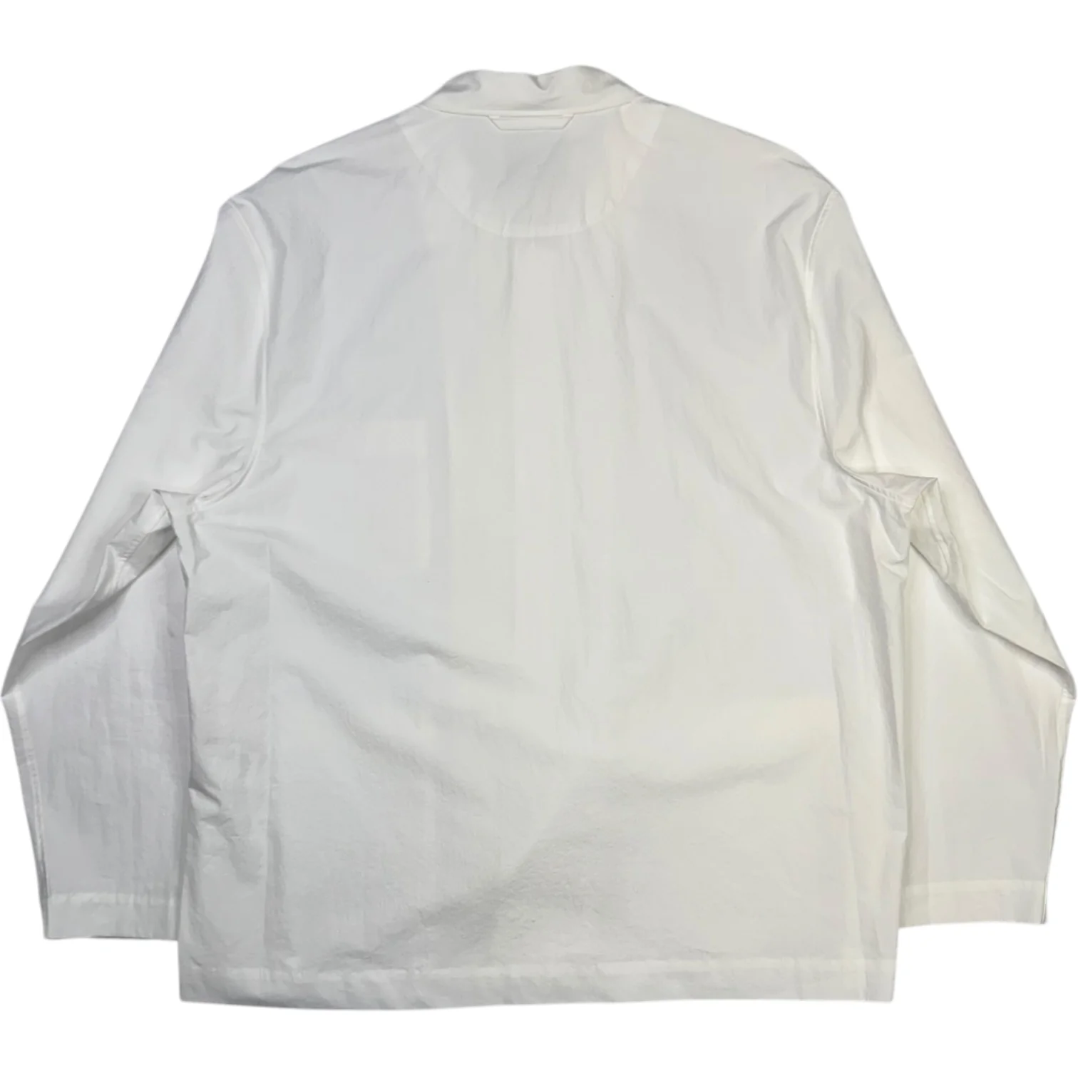 Three Pocket Overshirt Typewriter Cotton Optic White - Image 2