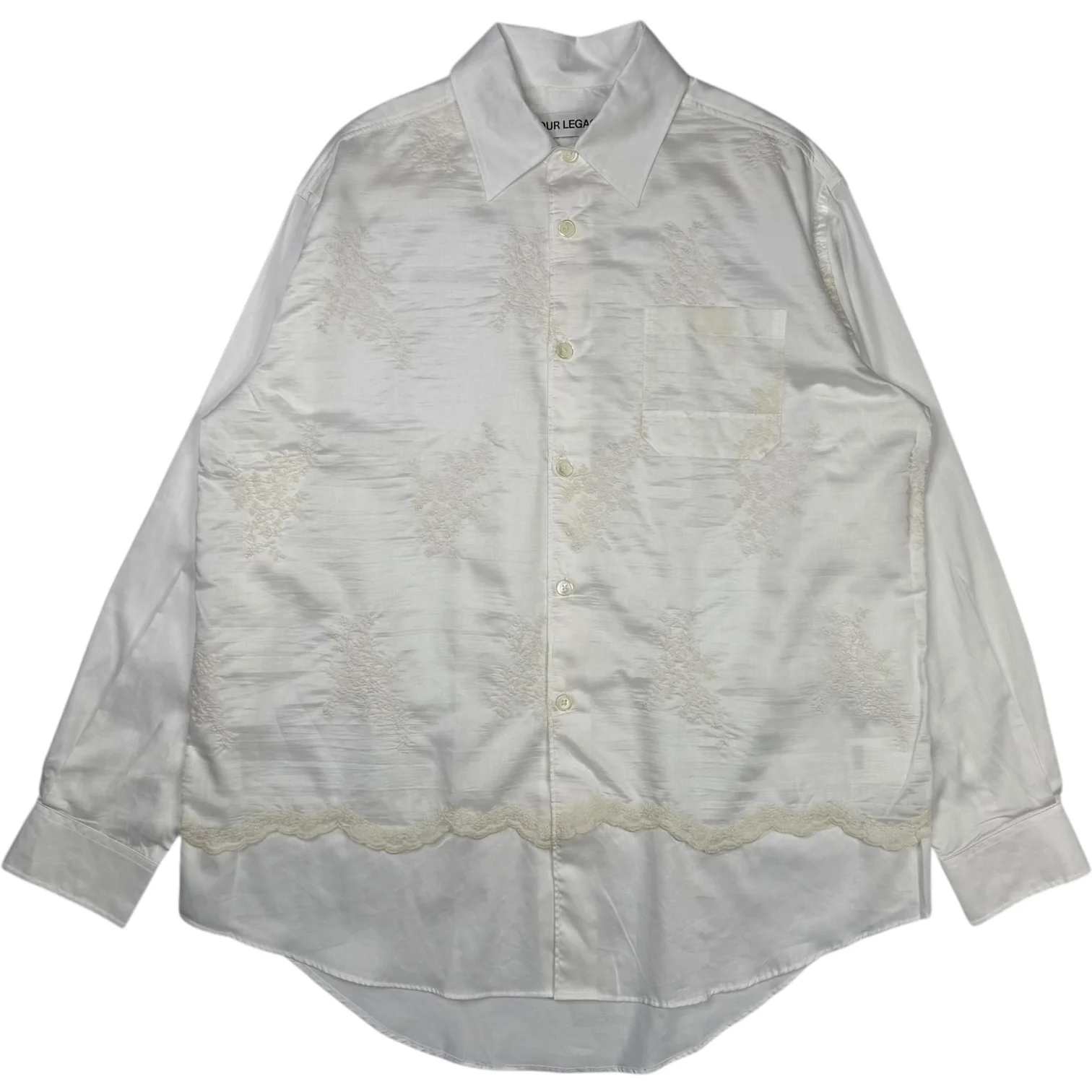 Vast Shirt Ivory Cloud Breezy Cotton