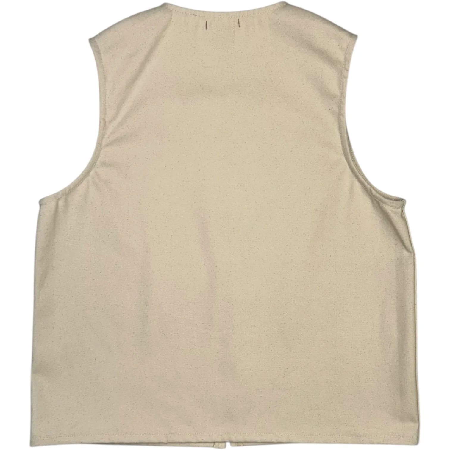 Vest Natural 12oz Cotton Duck Canvas - Image 3