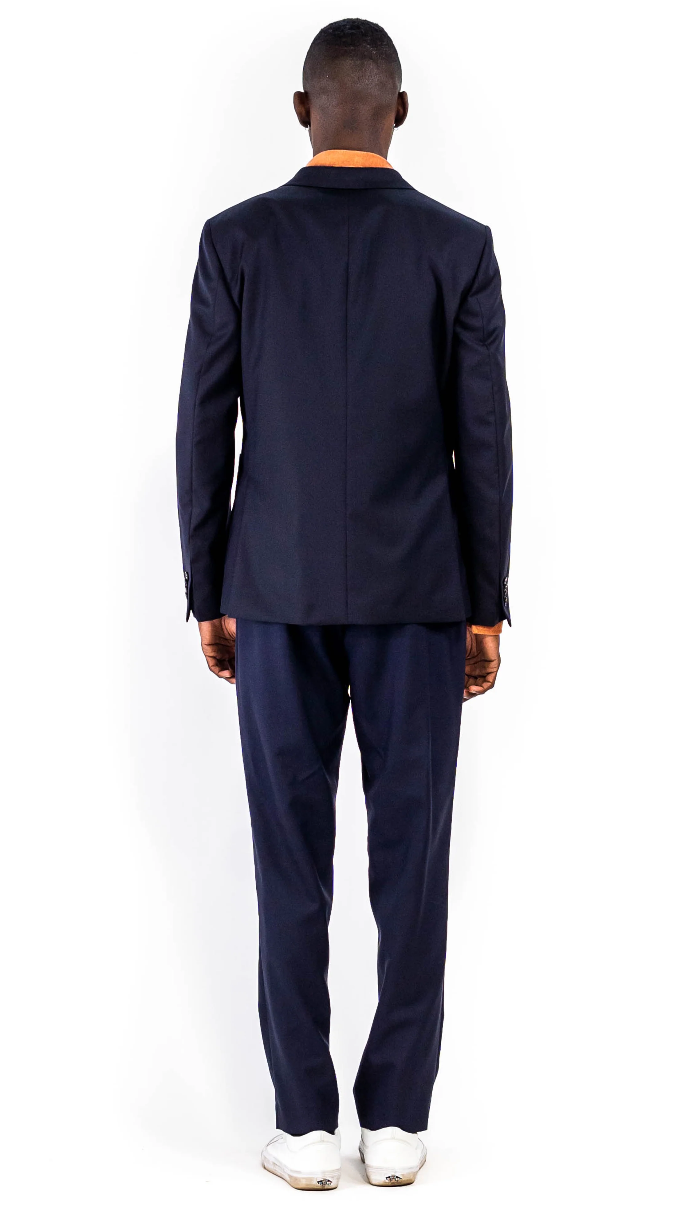 Vince Navy Blue Wool Blazer - Image 4