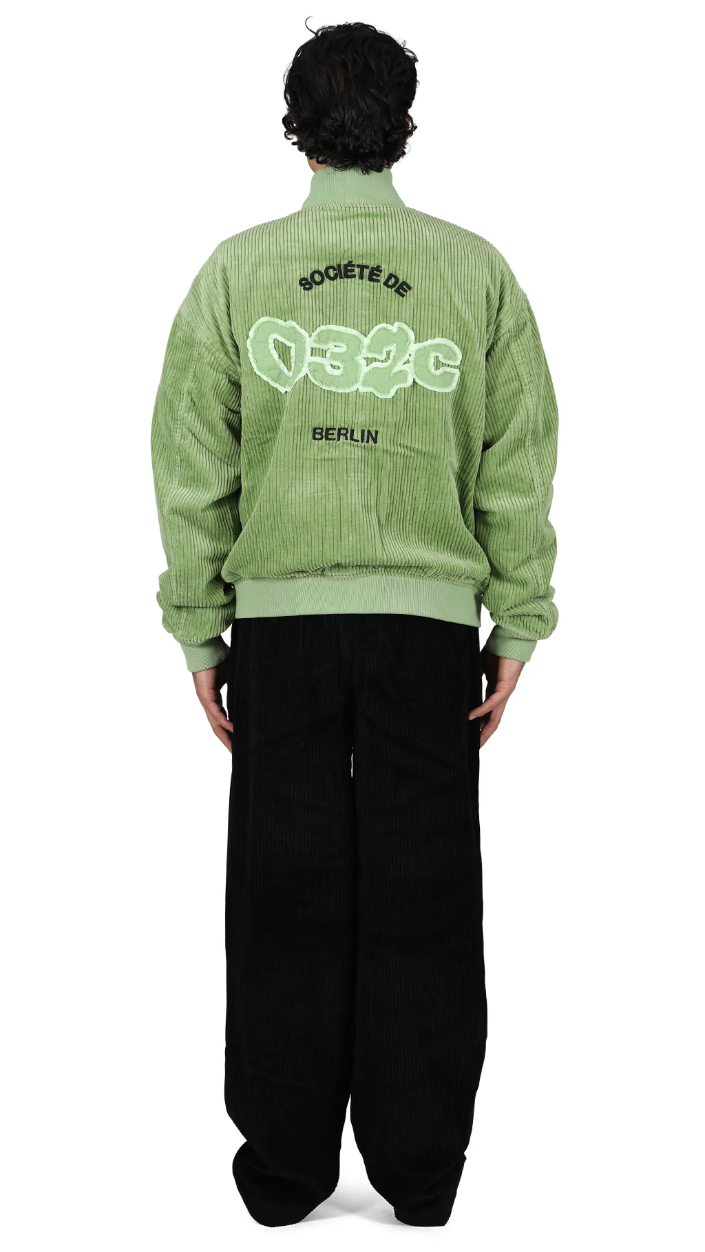 Washed Corduroy Societe College Jacket - Image 4