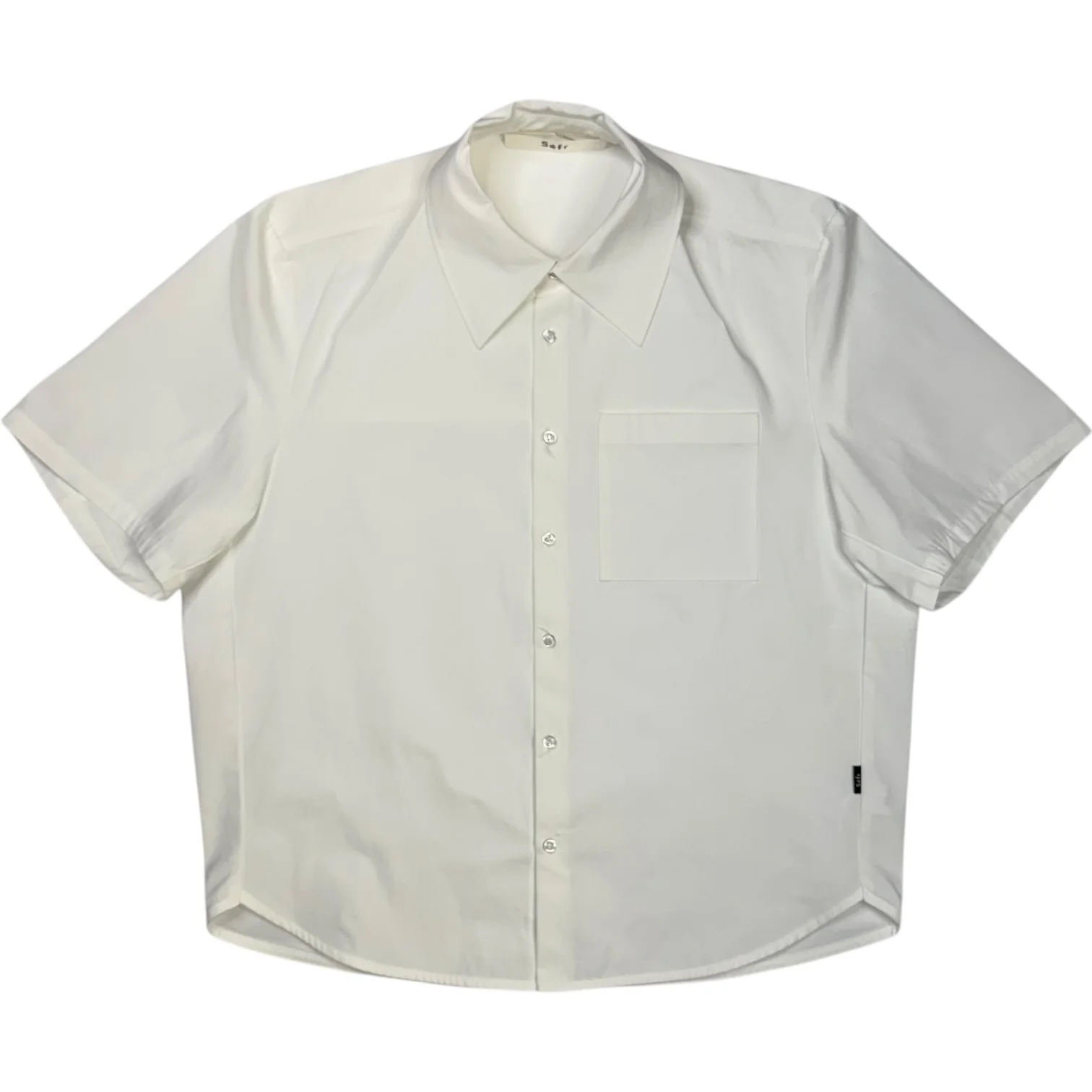 Waylon Shirt White Fine Poplin