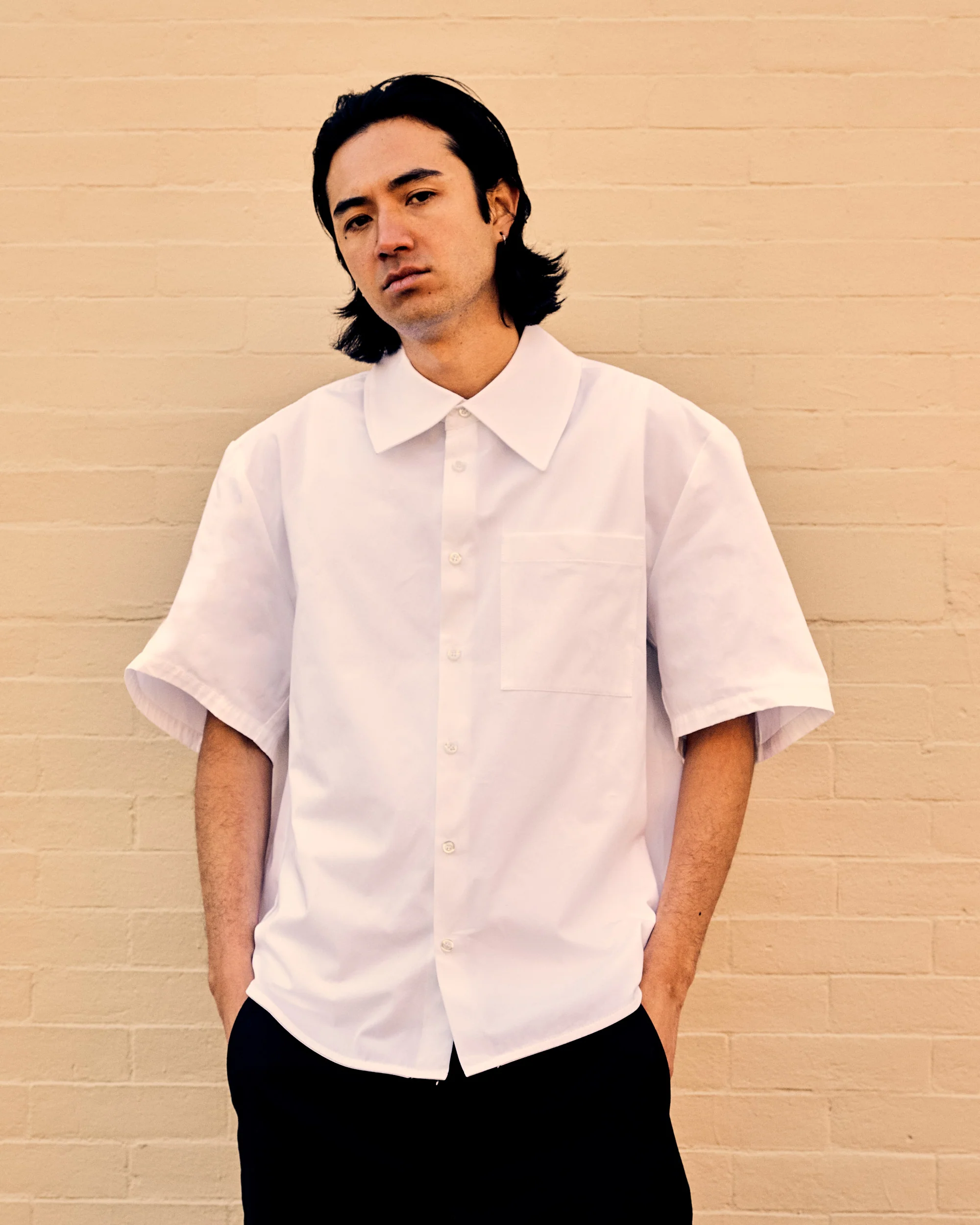 Waylon Shirt White Fine Poplin - Image 4
