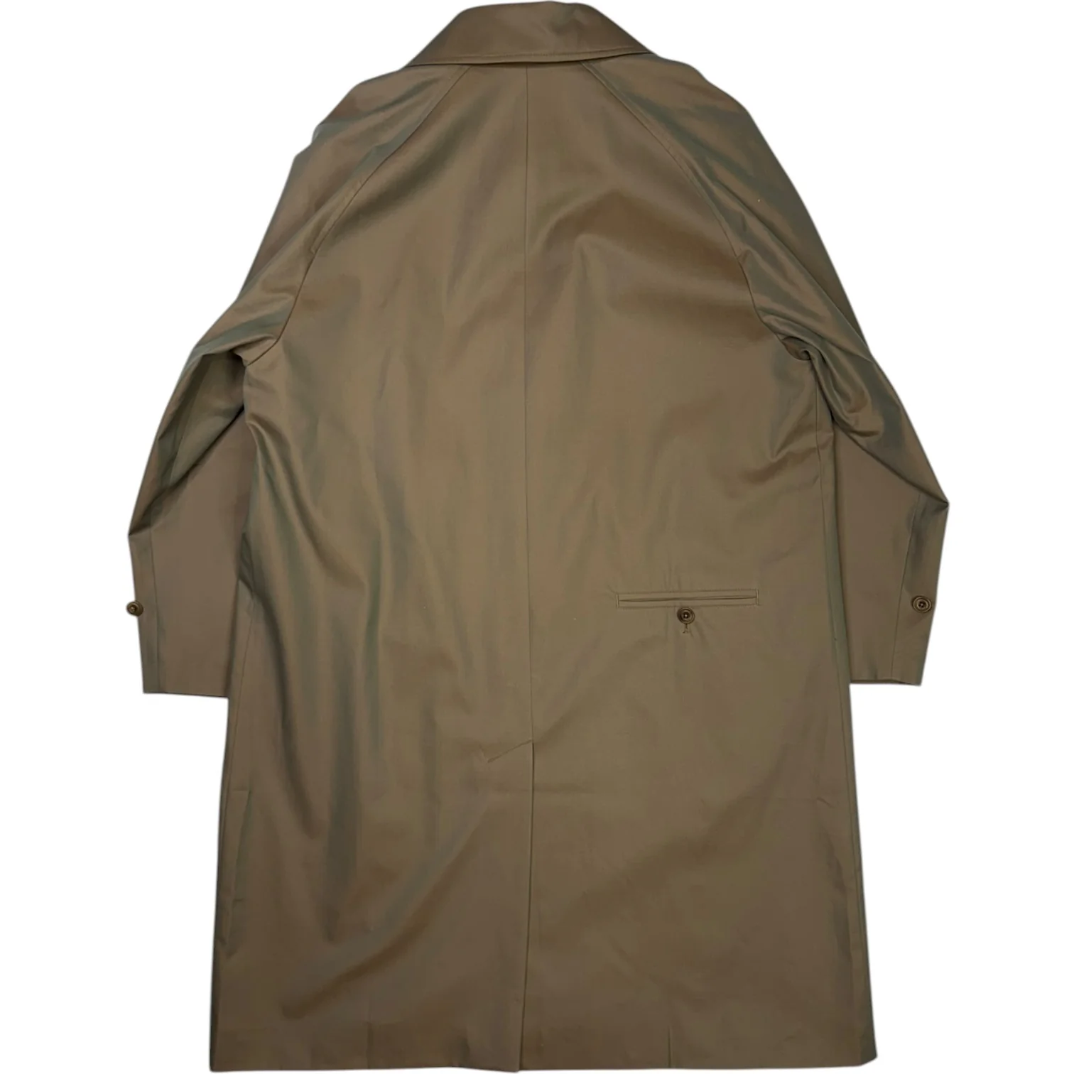 Westminster Overcoat Cotton Twill Tropical Taupe - Image 4