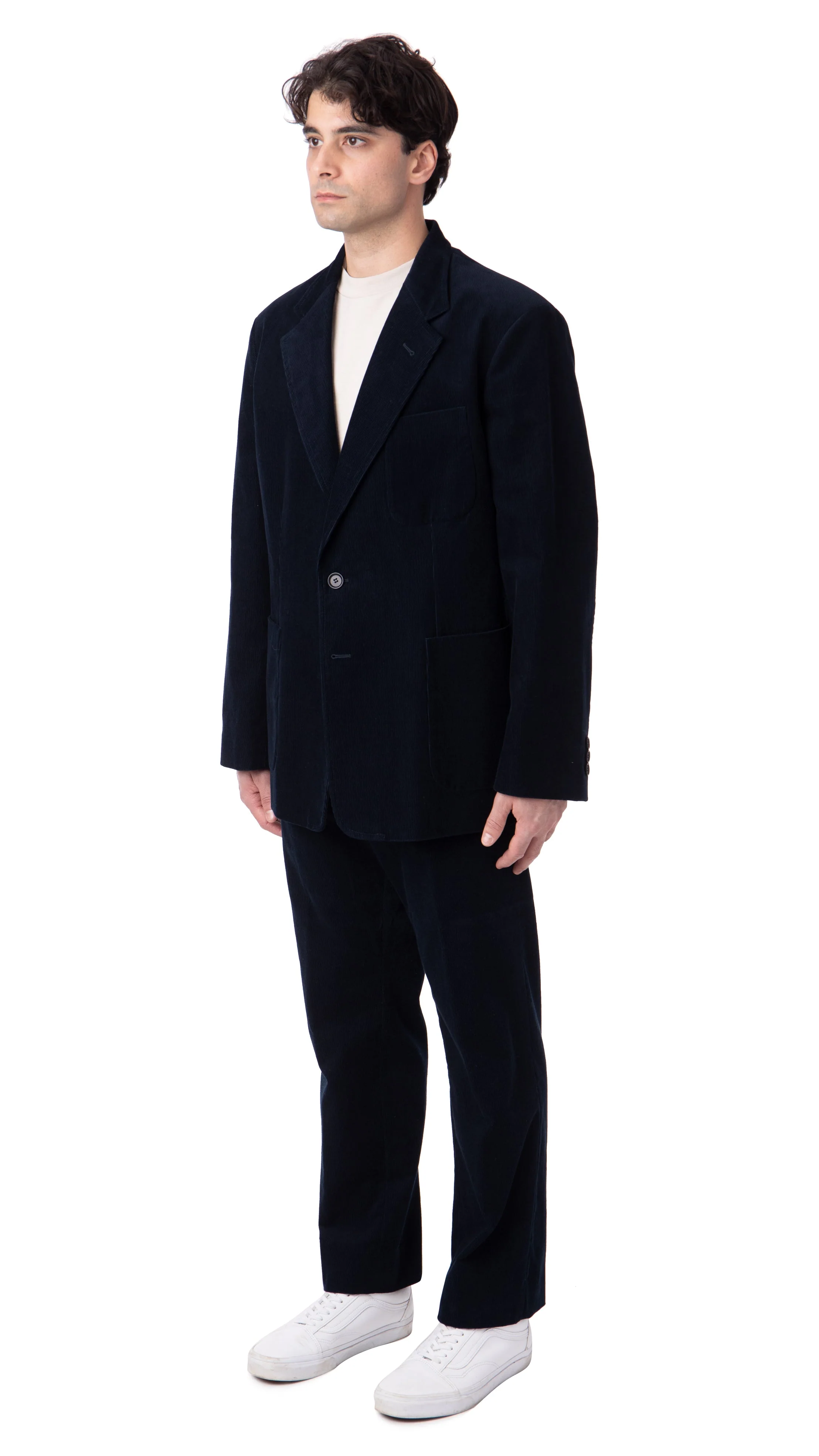 Willem Trouser Navy Corduroy - Image 6