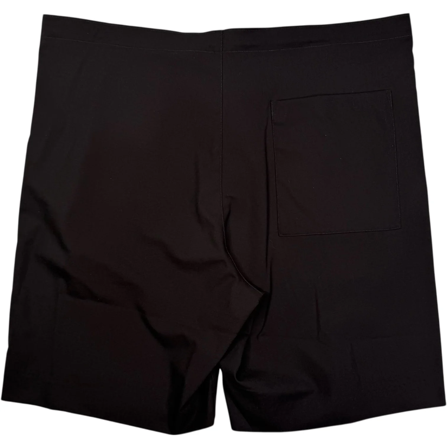 Wool Poplin Walk Shorts Espresso - Image 2