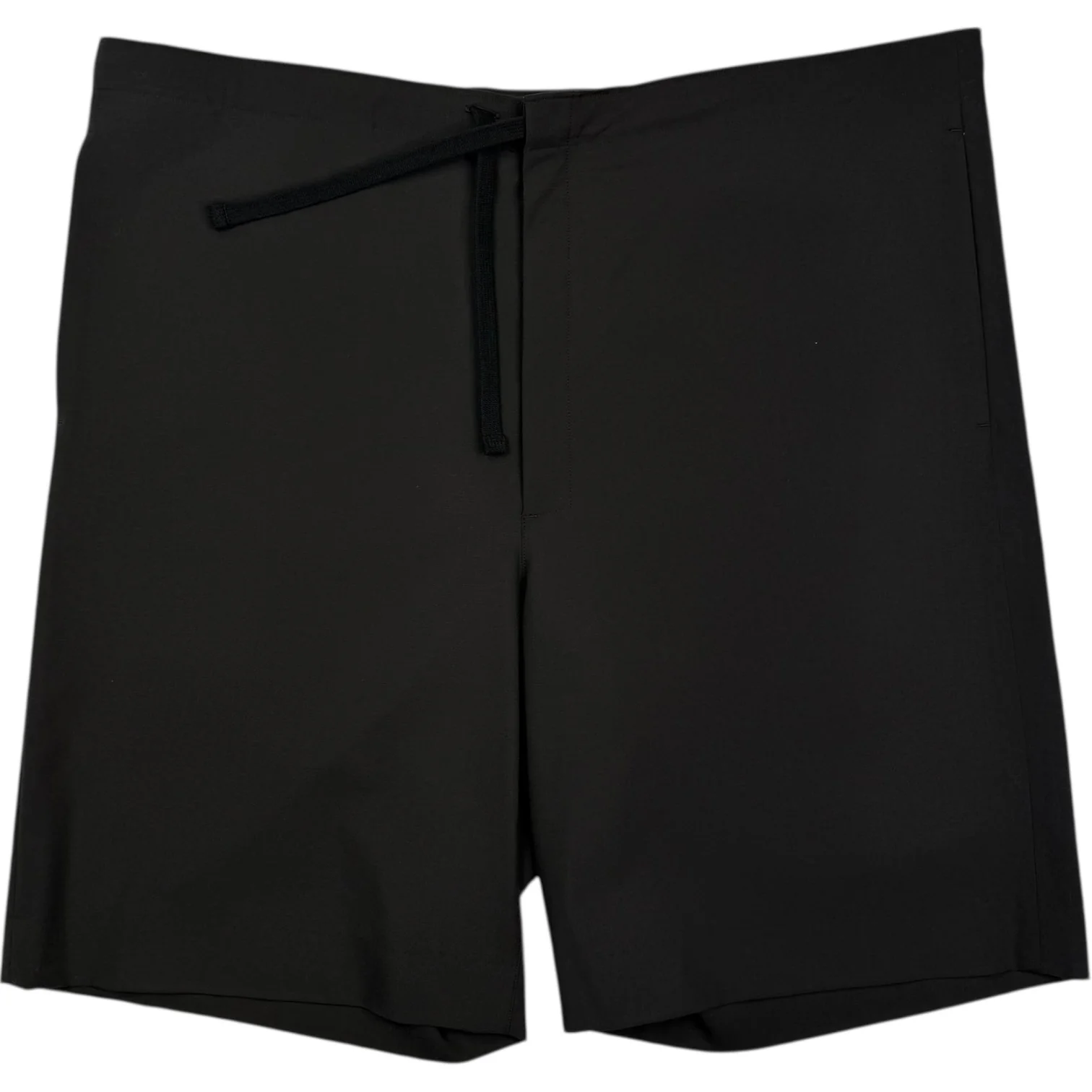 Wool Poplin Walk Shorts Ink Black