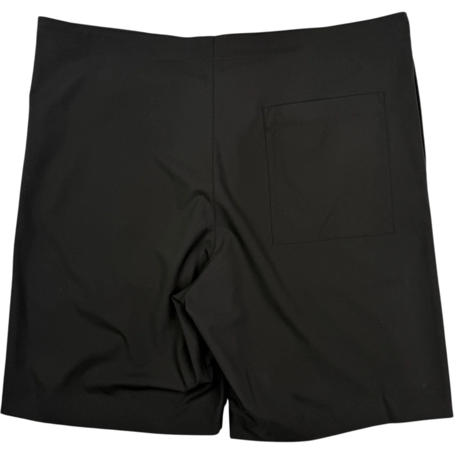 Wool Poplin Walk Shorts Ink Black - Image 2