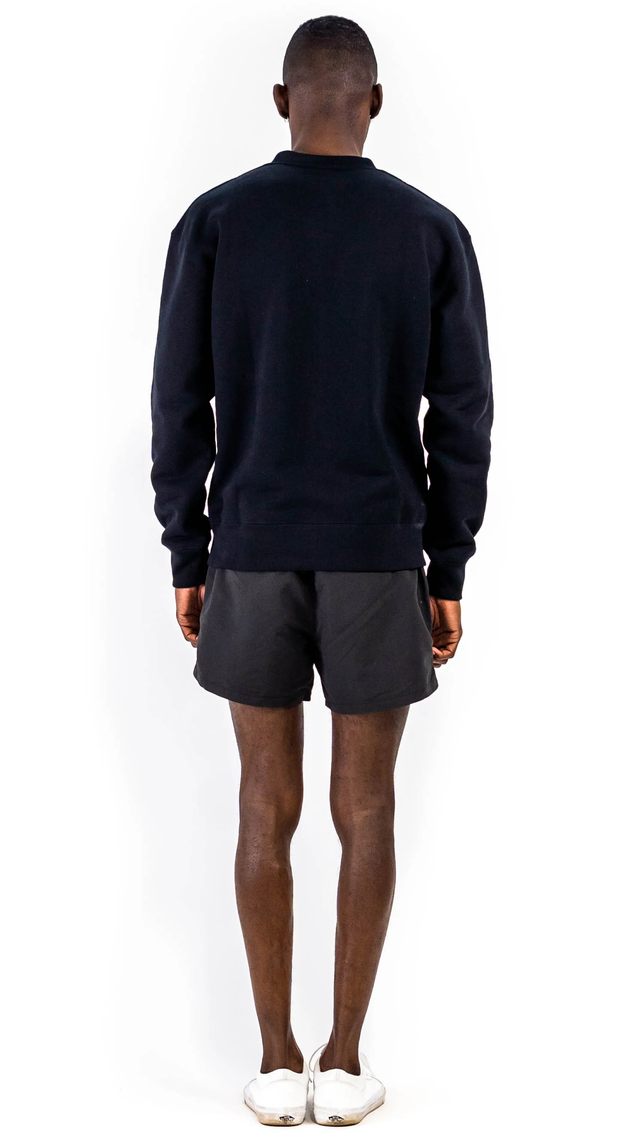 Zodiac Sweatshirt Black Cotton - Image 4