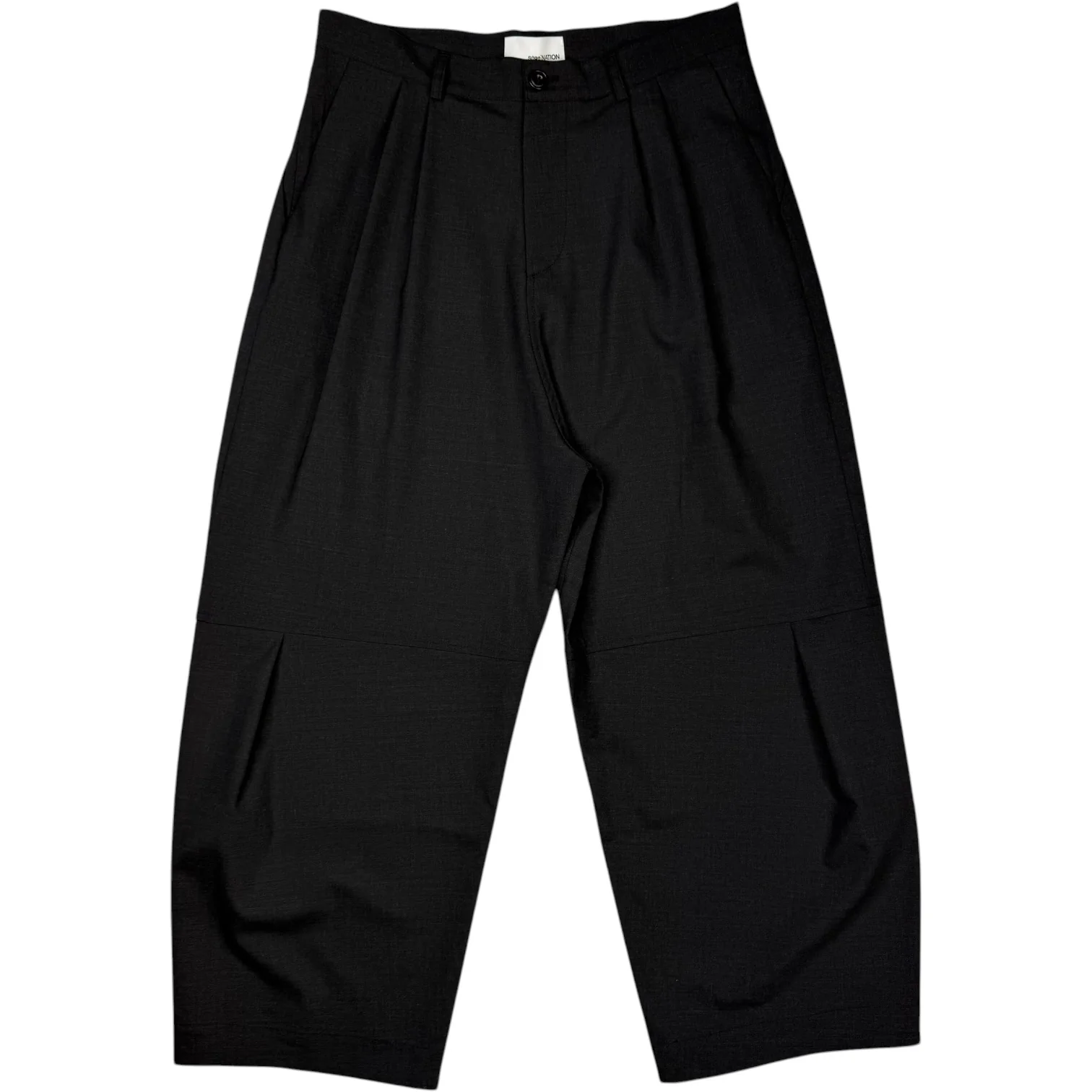 Zushi Trouser Tropical Wool Charcoal